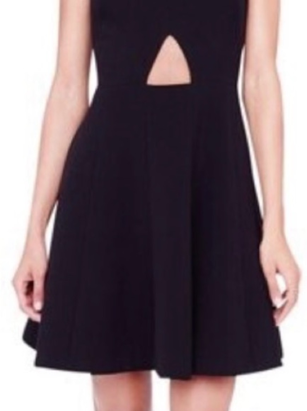 Club Monaco Black Lily Cutout Dress